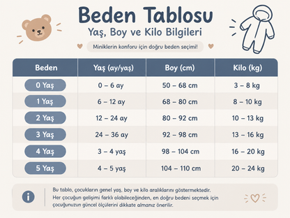 Cozymino  Su Geçirmez Peluş Tulum
